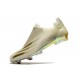 Scarpa da Calcio adidas X Ghosted + FG Bianco Oro Metallico Nero