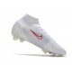 Nike Mercurial Superfly 8 Elite FG Bianco Rosso