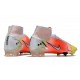 Nike Mercurial Superfly VIII Elite FG Bianco Argento Metallico Platino Puro