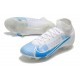 Nike Mercurial Superfly 8 Elite FG Bianco Blu