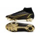 Scarpe Nike Mercurial Superfly VIII Elite FG Nero Oro