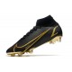 Scarpe Nike Mercurial Superfly VIII Elite FG Nero Oro