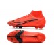 Scarpe Nike Mercurial Superfly VIII Elite FG Rosso Negro