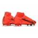 Scarpe Nike Mercurial Superfly VIII Elite FG Rosso Negro