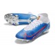 Scarpe Nike Mercurial Superfly VIII Elite FG Blu Bianco Rosso