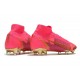 Scarpe Nike Mercurial Superfly VIII Elite FG Rosa Oro Nero