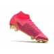 Scarpe Nike Mercurial Superfly VIII Elite FG Rosa Oro Nero