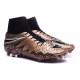 Scarpe da Calcio 2015 Nike Hypervenom Phantom II FG Oro Nero Bianco