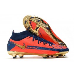 Nike Phantom GT Elite Dynamic Fit FG Arancio Oro Blu