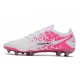 Scarpa Nike Phantom GT Elite FG Uomo Bianco Rosa