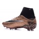 Scarpe da Calcio 2015 Nike Hypervenom Phantom II FG Oro Nero Bianco