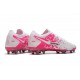 Scarpa Nike Phantom GT Elite FG Uomo Bianco Rosa