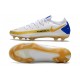 Scarpa Nike Phantom GT Elite FG Uomo Bianco Blu Oro