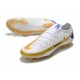 Scarpa Nike Phantom GT Elite FG Uomo Bianco Blu Oro