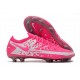 Scarpa Nike Phantom GT Elite FG Uomo Rosa Bianco