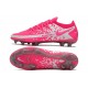 Scarpa Nike Phantom GT Elite FG Uomo Rosa Bianco