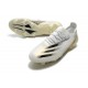 adidas Scarpe X Ghosted.1 FG Bianco Oro Metallico Melange Nero Core