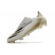 adidas Scarpe X Ghosted.1 FG Bianco Oro Metallico Melange Nero Core