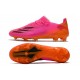 adidas Scarpe X Ghosted.1 FG Rosa Shock Nero Core Arancione Acceso