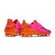 adidas Scarpe X Ghosted.1 FG Rosa Shock Nero Core Arancione Acceso