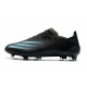 adidas Scarpe X Ghosted.1 FG Nero Core Signal Cyan