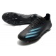 adidas Scarpe X Ghosted.1 FG Nero Core Signal Cyan