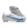 Scarpe Nuovo Nike Mercurial Vapor 14 Elite FG Bianco Blu