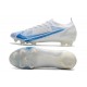 Scarpe Nuovo Nike Mercurial Vapor 14 Elite FG Bianco Blu