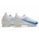 Scarpe Nuovo Nike Mercurial Vapor 14 Elite FG Bianco Blu