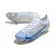 Scarpe Nuovo Nike Mercurial Vapor 14 Elite FG Bianco Blu