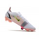 Scarpe Nuovo Nike Mercurial Vapor 14 Elite FG Bianco Nero Rosa