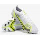 Nike Mercurial Vapor XIV Elite FG Bianco Nero Metallic Argento Volt