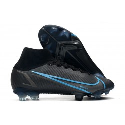 Nike Mercurial Superfly 8 Elite FG Nero Grigio Ferro