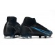 Nike Mercurial Superfly 8 Elite FG Nero Grigio Ferro