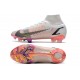 Nike Mercurial Superfly 8 Elite FG Bianco Nero Cremisi Vivace Rosa