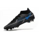 Nike Phantom GT Elite DF2 FG Nero Grigio Ferro