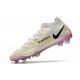 Nike Phantom GT Elite DF2 FG Bianco Nero Cremisi Vivace Rosa Blast