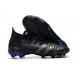 adidas Predator Freak.1 FG Nuovo Nero Core Ferro Metallizzato Inchiostro