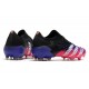 Scarpe adidas Predator Freak.1 Low FG Nero Core Bianco Rosa Shock