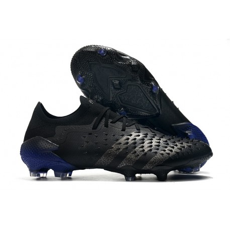 Scarpe adidas Predator Freak.1 Low FG Nero Core Ferro Metallizzato Inchiostro