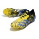 Scarpe adidas Predator Freak.1 Low FG X-Men Wolverine - Giallo Acceso Argento Metallico Nero Core