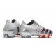 Scarpe adidas Predator Freak.1 Low FG Argento Metallico Nero Core Scarlatto