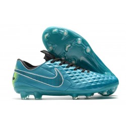 Nike Tiempo Legend VIII Elite FG ACC Acquamarine Bianco Lime Glow