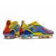 Scarpa adidas X Ghosted + FG X-Men - Blu Rosso Vivido Giallo Acceso