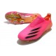 Scarpa da Calcio adidas X Ghosted + FG Rosa Shock Nero Core Arancione Acceso