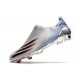 Scarpa da Calcio adidas X Ghosted + FG Argento Metallico Nero Core Scarlatto