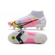 Nike Mercurial Superfly VIII Elite SG-PRO AC Bianco Nero Rosa