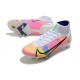 Nike Mercurial Superfly VIII Elite SG-PRO AC Bianco Nero Rosa