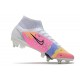 Nike Mercurial Superfly VIII Elite SG-PRO AC Bianco Nero Rosa