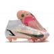 Nike Mercurial Superfly VIII Elite SG-PRO AC Bianco Nero Cremisi Vivace Rosa Blast